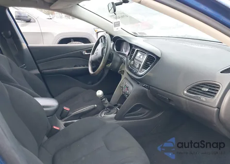 2013 Dodge Dart Se from USA, damaged, VIN 1C3CDFAA2DD319303